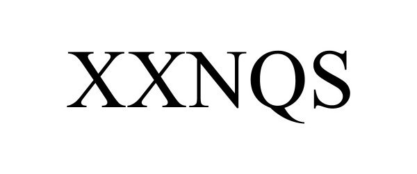 Trademark Logo XXNQS