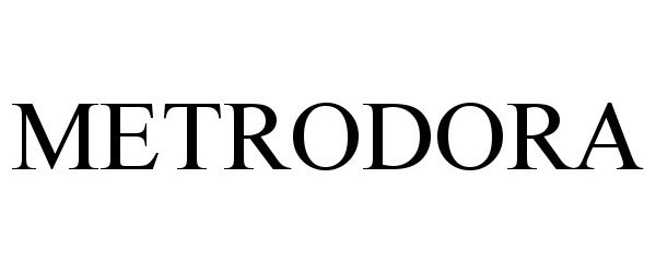 Trademark Logo METRODORA
