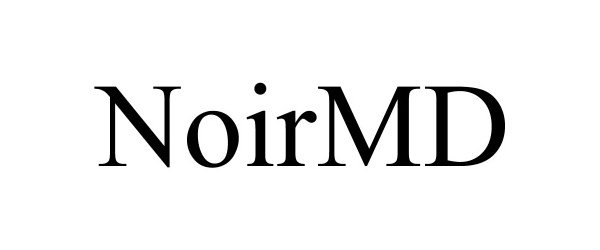 Trademark Logo NOIRMD
