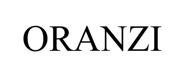 Trademark Logo ORANZI
