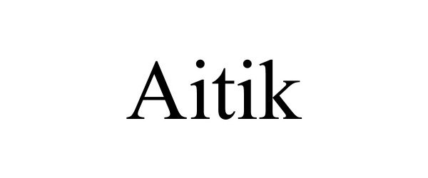 Trademark Logo AITIK