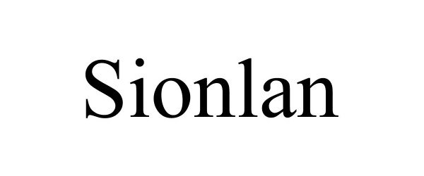Trademark Logo SIONLAN