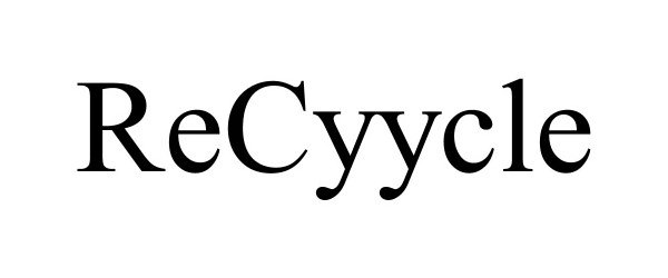 Trademark Logo RECYYCLE