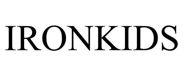 Trademark Logo IRONKIDS