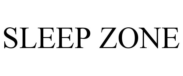 Trademark Logo SLEEP ZONE