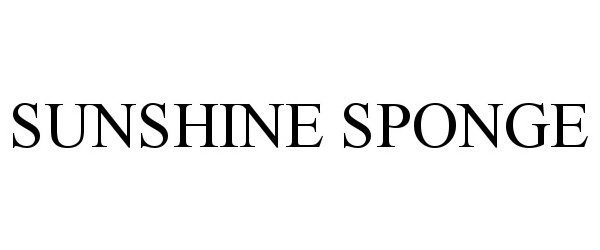 Trademark Logo SUNSHINE SPONGE