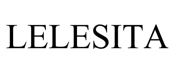 Trademark Logo LELESITA