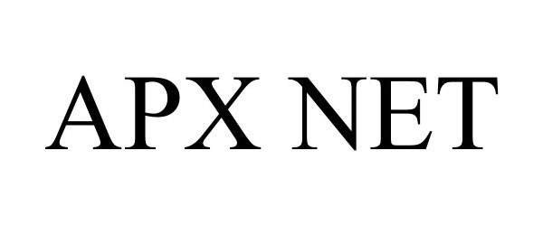 Trademark Logo APX NET