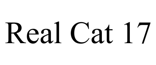 Trademark Logo REAL CAT 17