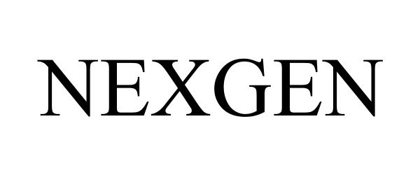 Trademark Logo NEXGEN