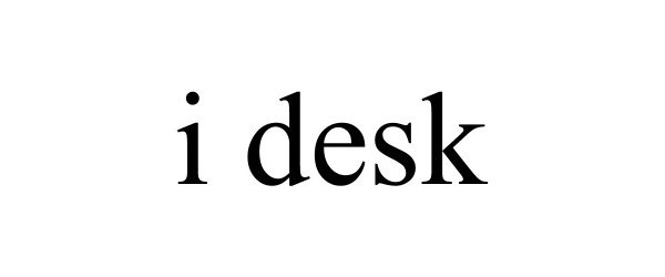 Trademark Logo I DESK