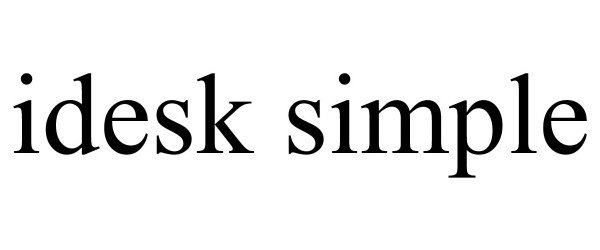  IDESK SIMPLE