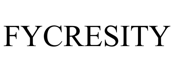 Trademark Logo FYCRESITY
