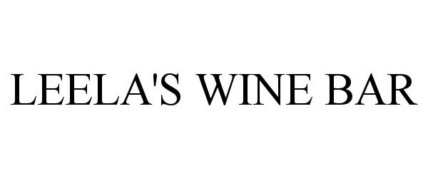 Trademark Logo LEELA'S WINE BAR
