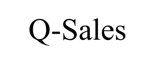 Trademark Logo Q-SALES