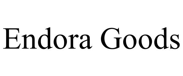 Trademark Logo ENDORA GOODS