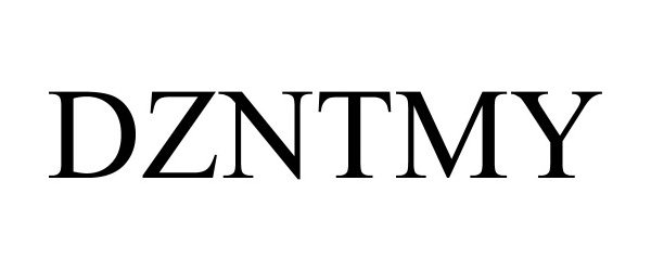 Trademark Logo DZNTMY