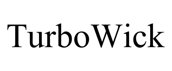 Trademark Logo TURBOWICK