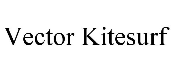 Trademark Logo VECTOR KITESURF