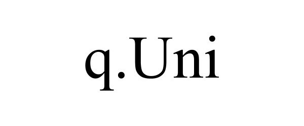 Trademark Logo Q.UNI