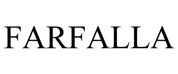 Trademark Logo FARFALLA