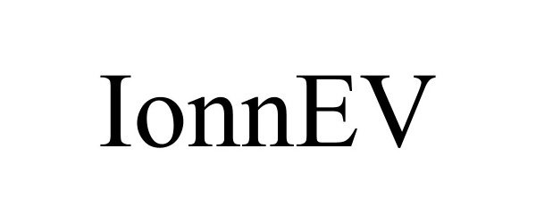 Trademark Logo IONNEV