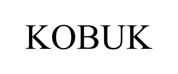 Trademark Logo KOBUK
