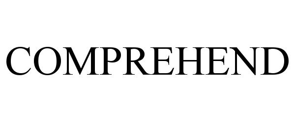 Trademark Logo COMPREHEND
