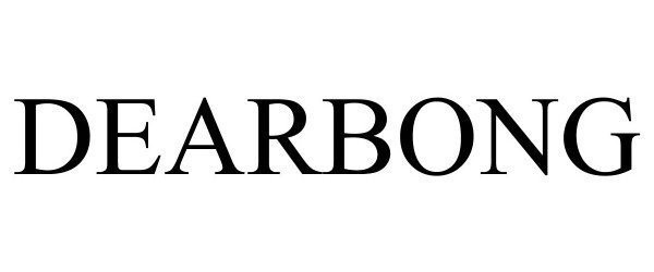 Trademark Logo DEARBONG