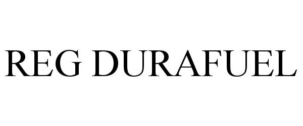 Trademark Logo REG DURAFUEL
