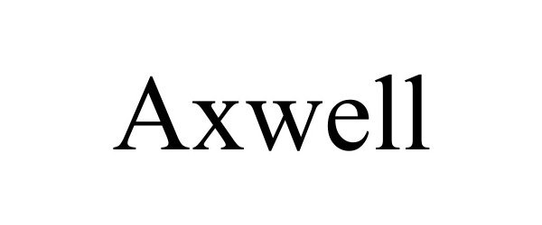 Trademark Logo AXWELL