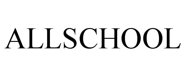 Trademark Logo ALLSCHOOL