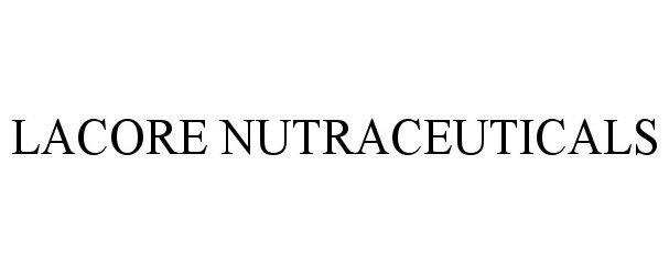  LACORE NUTRACEUTICALS