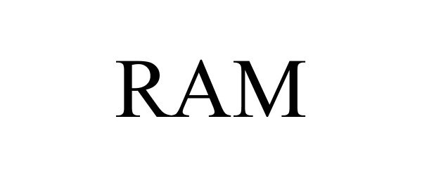 Trademark Logo RAM