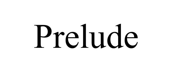 Trademark Logo PRELUDE