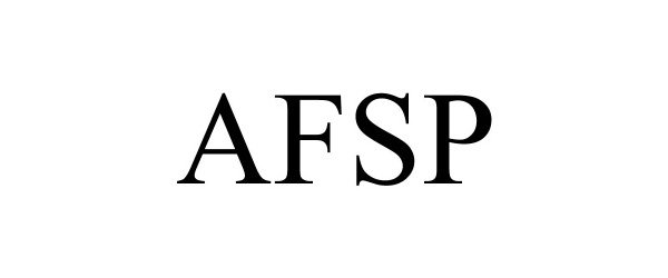 Trademark Logo AFSP