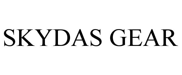 Trademark Logo SKYDAS GEAR