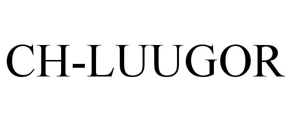 Trademark Logo CH-LUUGOR