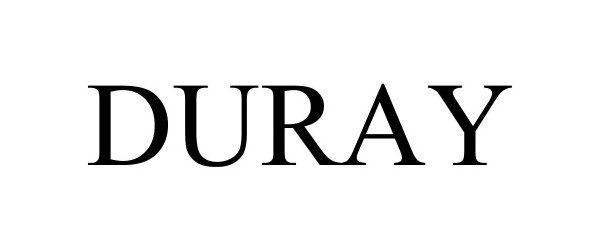 Trademark Logo DURAY