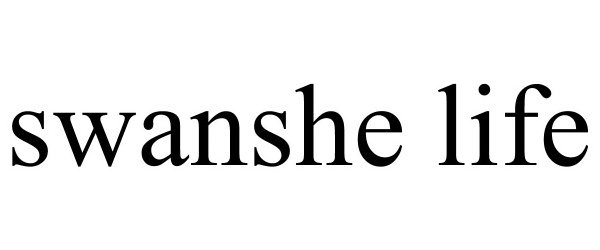 Trademark Logo SWANSHE LIFE