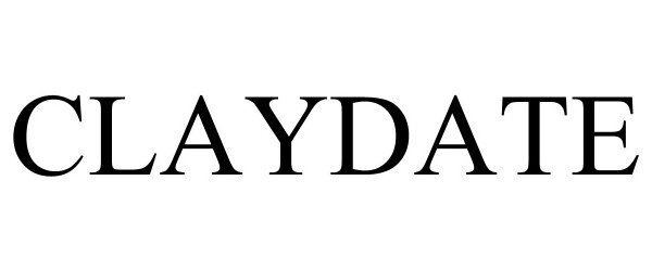 Trademark Logo CLAYDATE