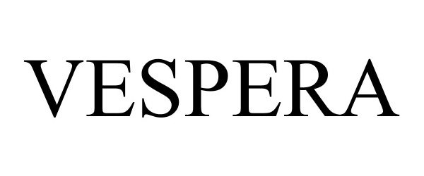 Trademark Logo VESPERA