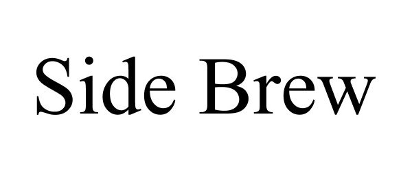 Trademark Logo SIDE BREW