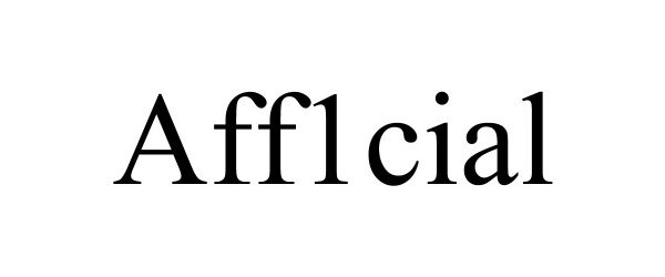 Trademark Logo AFF1CIAL