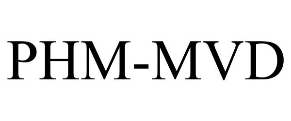 Trademark Logo PHM-MVD