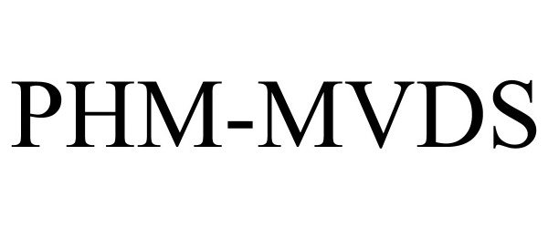 Trademark Logo PHM-MVDS