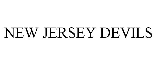 Trademark Logo NEW JERSEY DEVILS