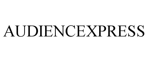 Trademark Logo AUDIENCEXPRESS