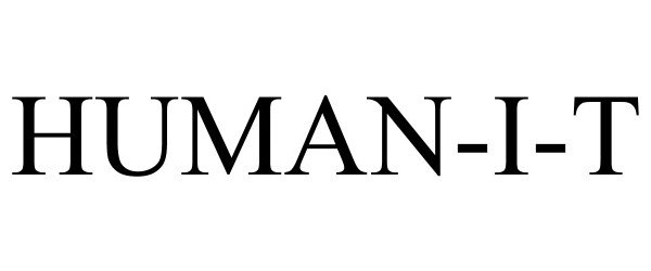Trademark Logo HUMAN-I-T