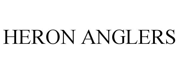 Trademark Logo HERON ANGLERS
